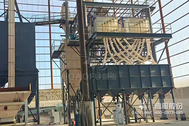 方形搖擺篩客戶(hù)現(xiàn)場(chǎng)