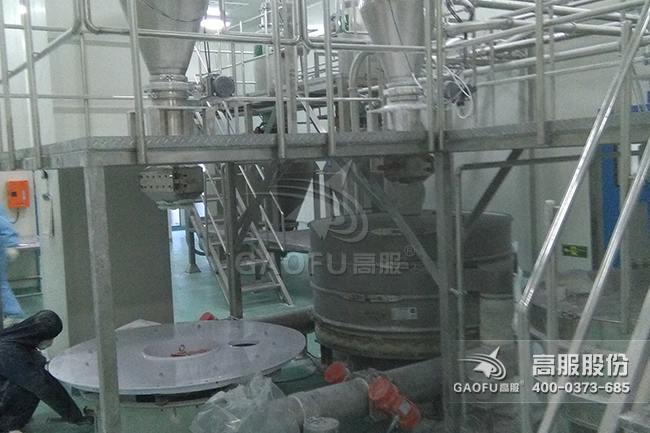 旋振篩客戶現場