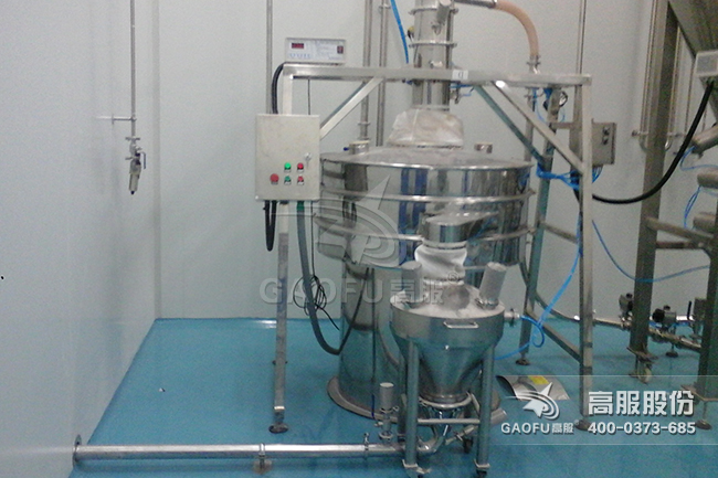 旋振篩客戶現場